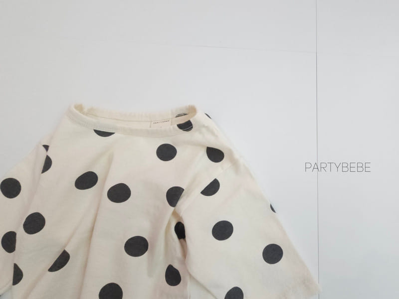 Party Kids - Korean Baby Fashion - #onlinebabyshop - Dot Tee - 8