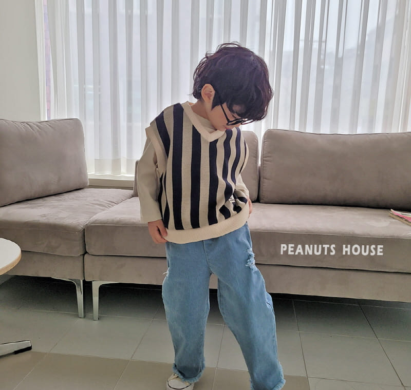 Peanuts - Korean Children Fashion - #Kfashion4kids - Vintage Denim Pants - 7
