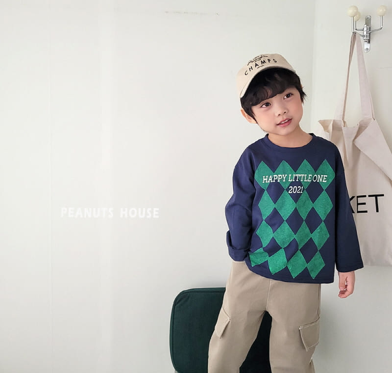 Peanuts - Korean Children Fashion - #childofig - Argyle Tee - 11