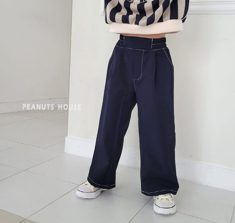 Peanuts - Korean Children Fashion - #childofig - C Wrinkle Wide Pants