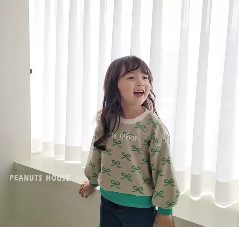 Peanuts - Korean Children Fashion - #designkidswear - Ribbon Knit Tee - 7