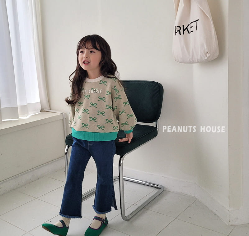 Peanuts - Korean Children Fashion - #discoveringself - Ribbon Knit Tee - 8