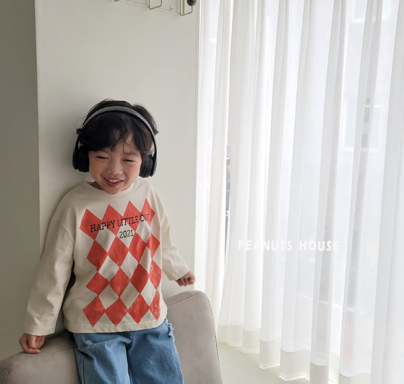 Peanuts - Korean Children Fashion - #fashionkids - Argyle Tee