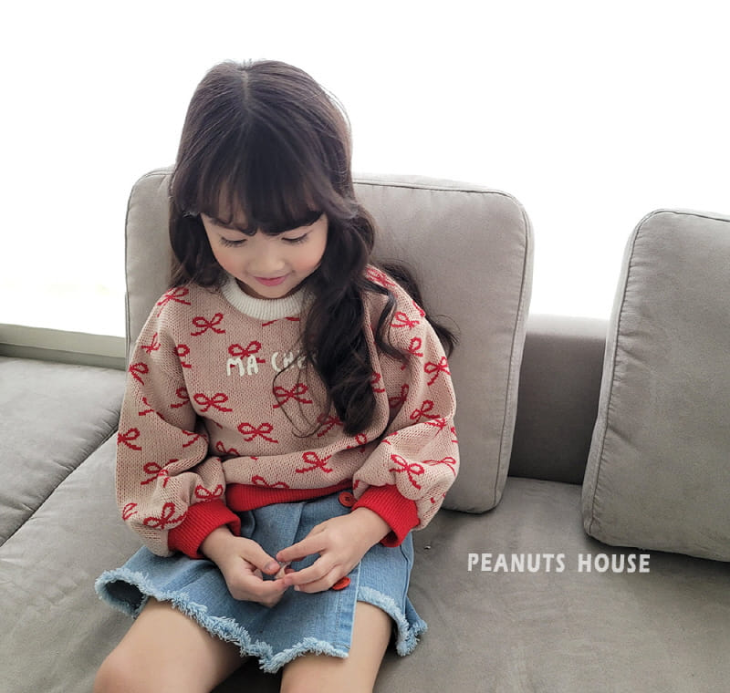 Peanuts - Korean Children Fashion - #kidsshorts - Wrap Jeans - 2