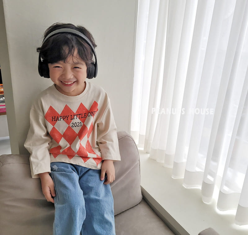 Peanuts - Korean Children Fashion - #kidsstore - Argyle Tee - 3