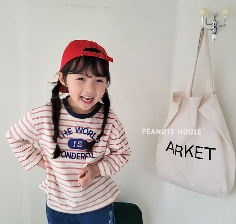 Peanuts - Korean Children Fashion - #littlefashionista - World Tee - 3