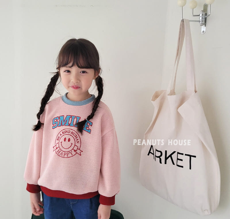 Peanuts - Korean Children Fashion - #littlefashionista - Smile Tee