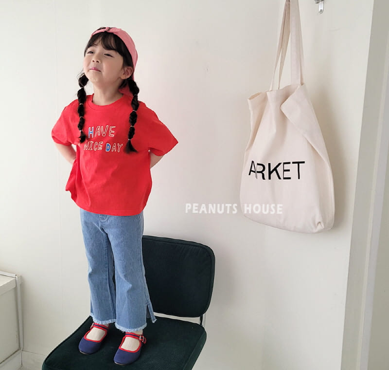Peanuts - Korean Children Fashion - #littlefashionista - Boots Cut Jeans - 7