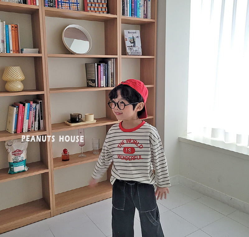 Peanuts - Korean Children Fashion - #Kfashion4kids - Black Jeans - 4