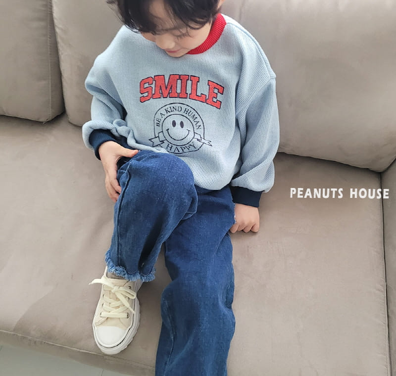 Peanuts - Korean Children Fashion - #magicofchildhood - Vintage Denim Pants - 9