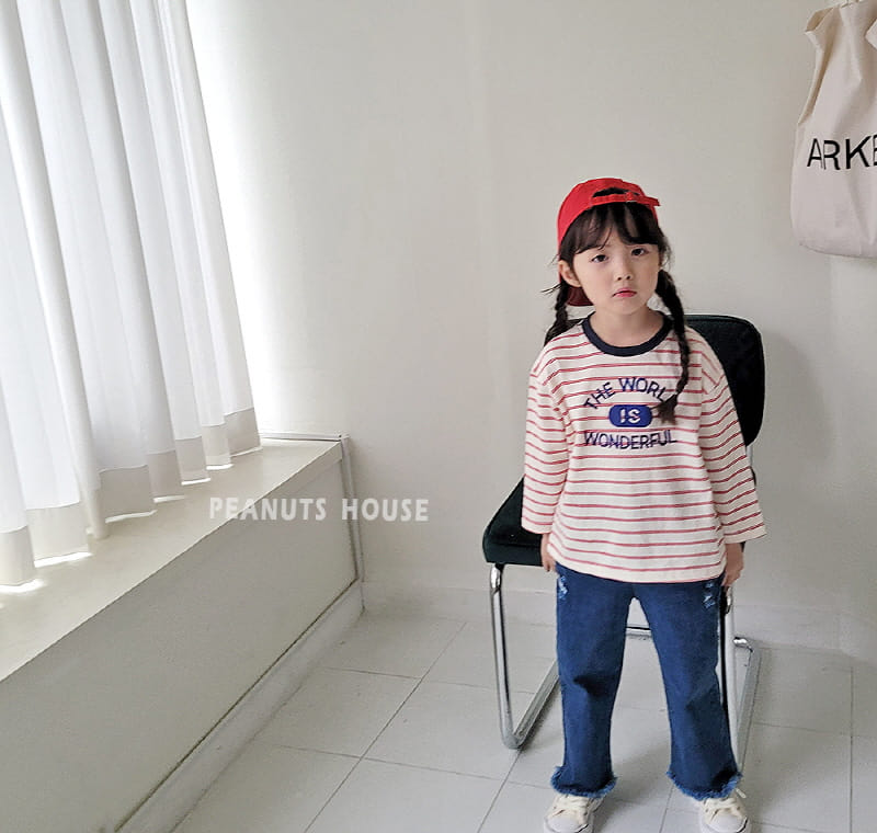 Peanuts - Korean Children Fashion - #prettylittlegirls - World Tee - 6