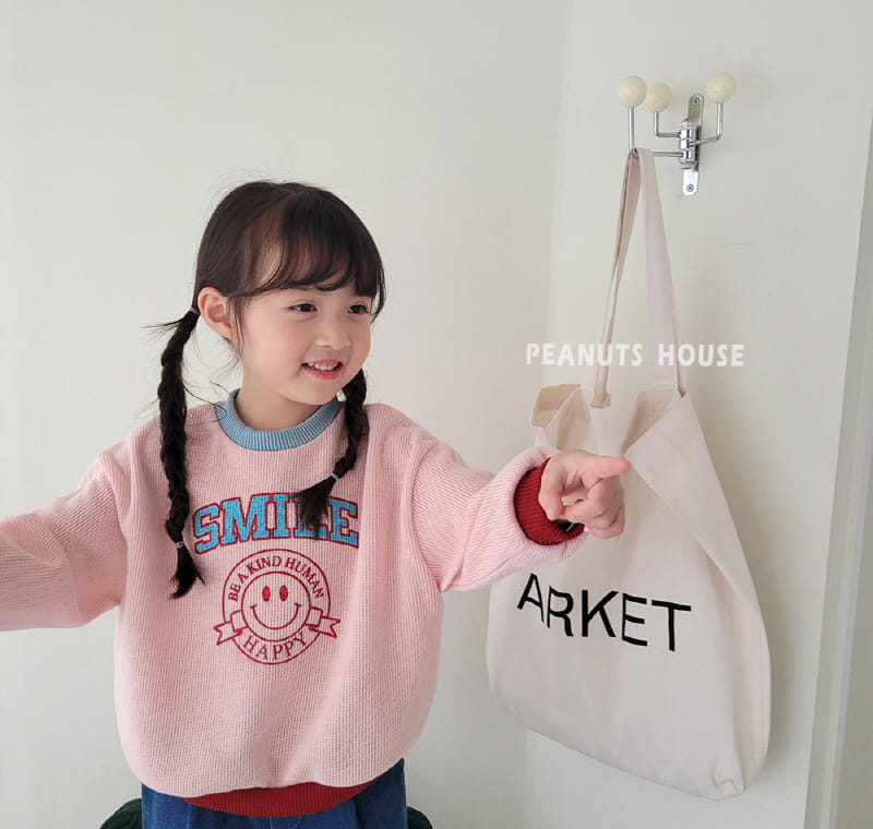 Peanuts - Korean Children Fashion - #minifashionista - Smile Tee - 4