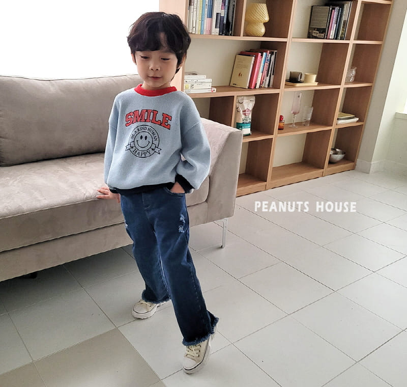 Peanuts - Korean Children Fashion - #prettylittlegirls - Vintage Denim Pants - 11