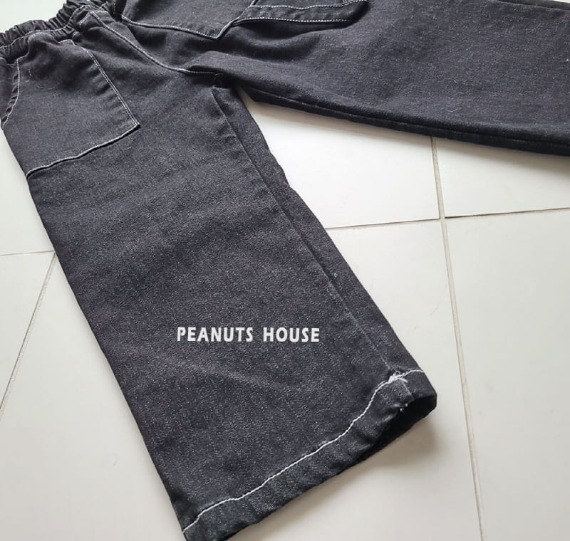 Peanuts - Korean Children Fashion - #stylishchildhood - Black Jeans - 10