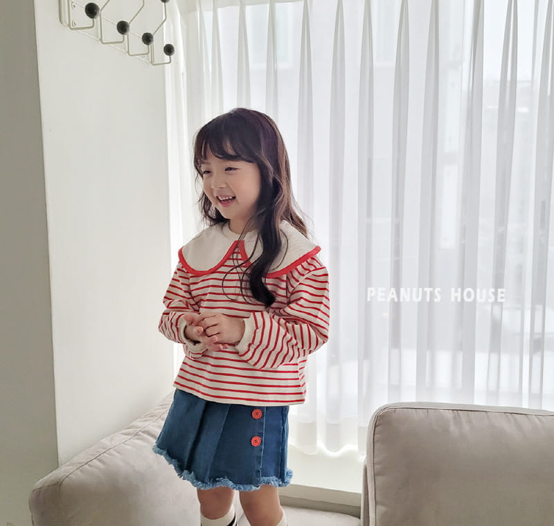 Peanuts - Korean Children Fashion - #toddlerclothing - Wrap Jeans - 11