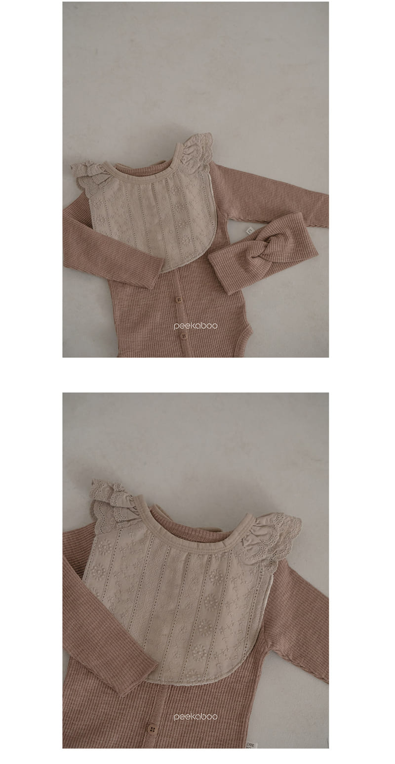 Peekaboo - Korean Baby Fashion - #babyfashion - Lily Bib - 5