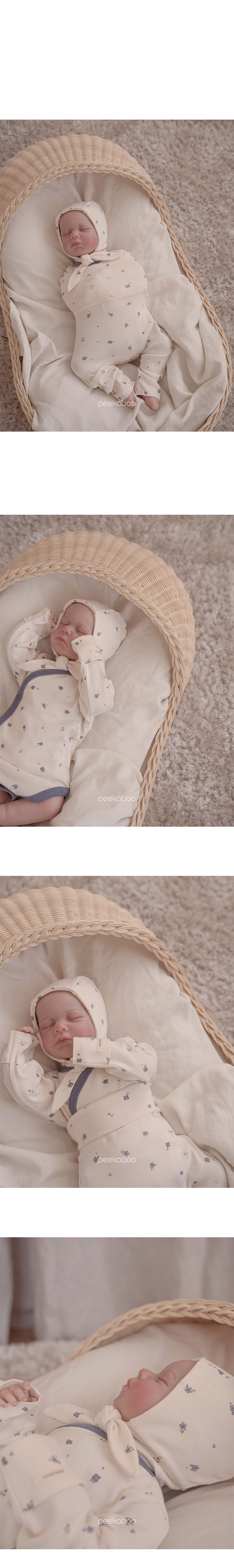 Peekaboo - Korean Baby Fashion - #babyfever - Ever Bonnet Set 