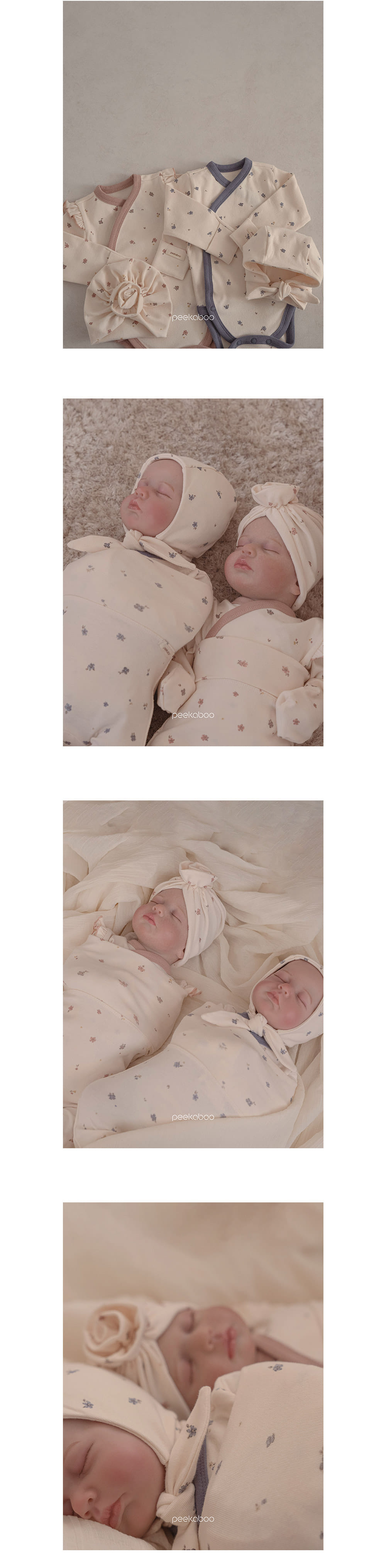 Peekaboo - Korean Baby Fashion - #babygirlfashion - Ever Bonnet Set  - 2