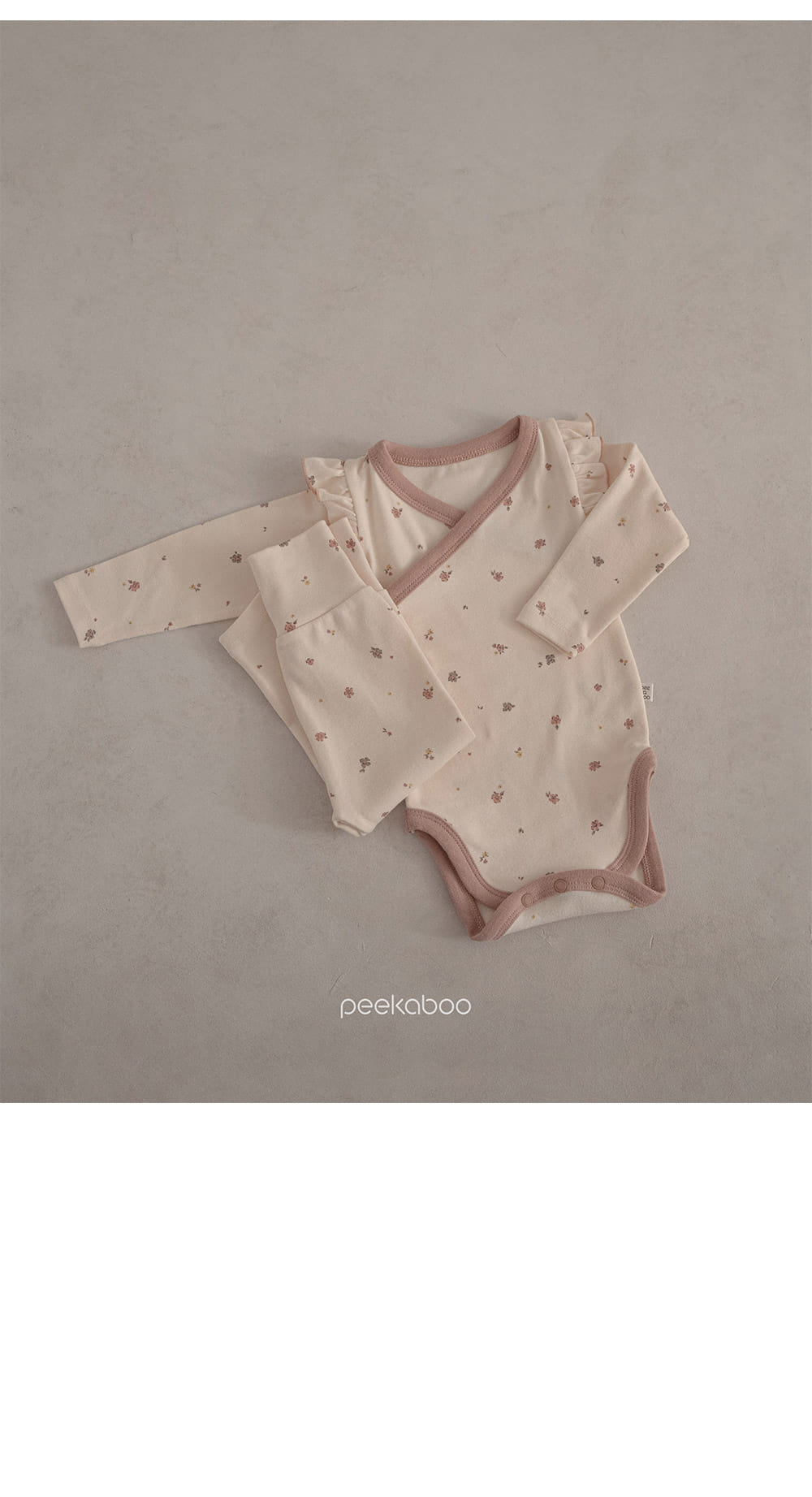 Peekaboo - Korean Baby Fashion - #babyootd - Clara Body Suit Set