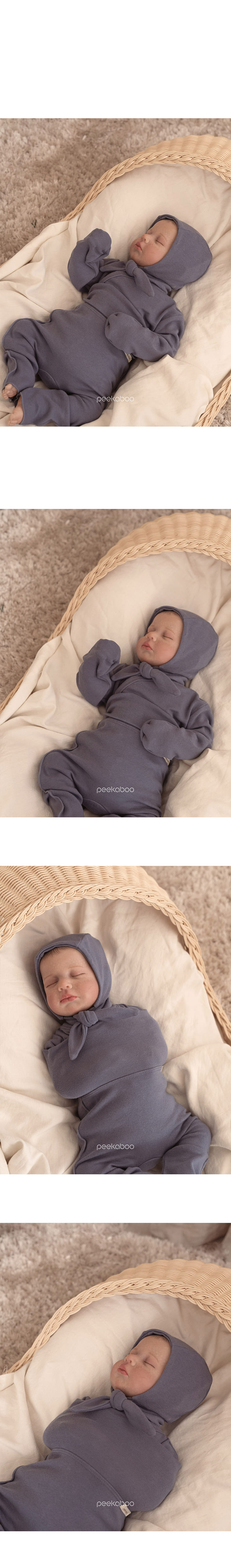 Peekaboo - Korean Baby Fashion - #babyoutfit - Denver Bonnet Set