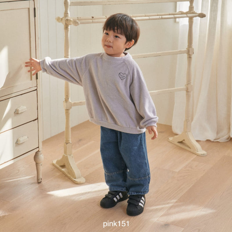 Pink151 - Korean Children Fashion - #Kfashion4kids - Heart Terry Tee - 6