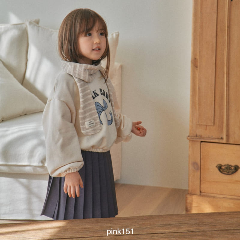 Pink151 - Korean Children Fashion - #childofig - Ribbon Sweatshirt - 7