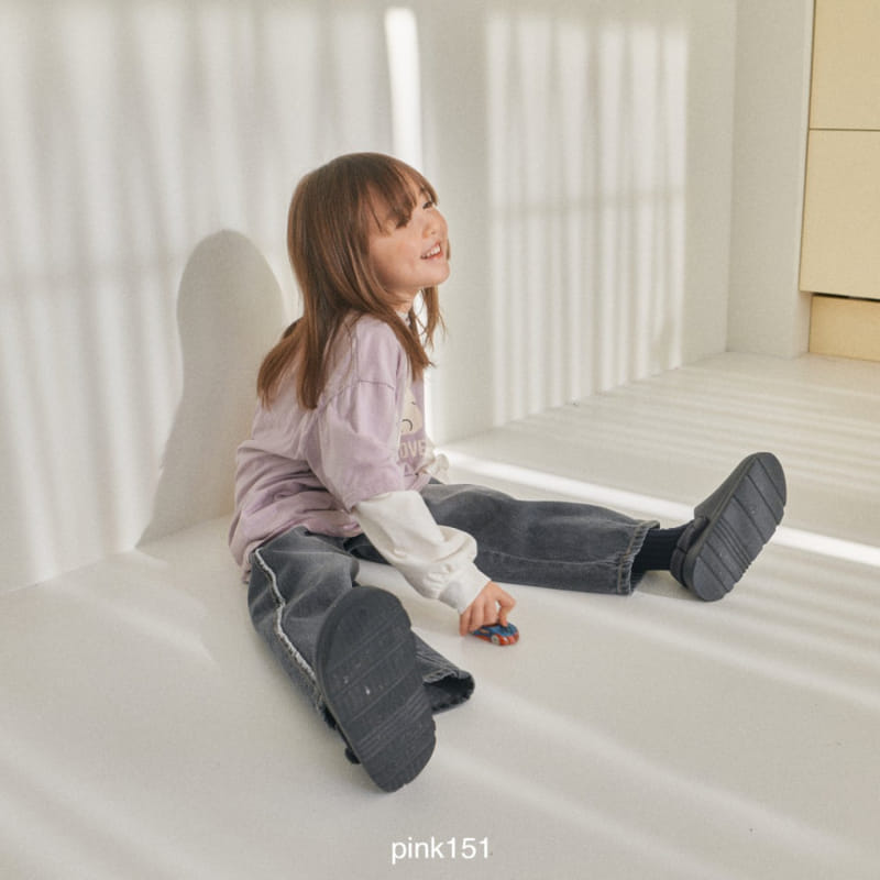Pink151 - Korean Children Fashion - #childofig - Fringe Denim - 3