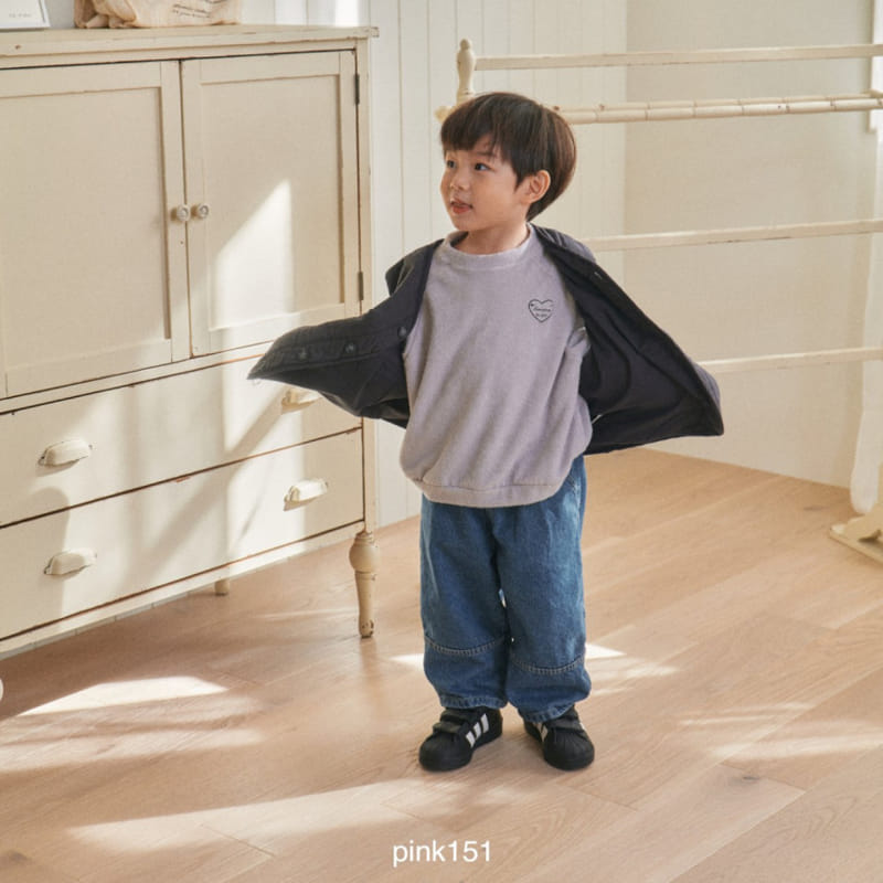 Pink151 - Korean Children Fashion - #childrensboutique - Knee Slit Denim Pants - 10