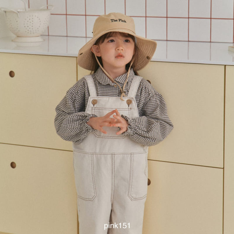Pink151 - Korean Children Fashion - #childrensboutique - Bold Dungarees Pants - 9