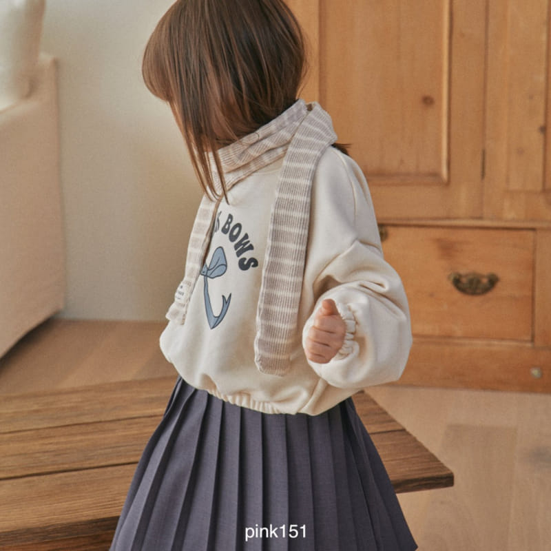 Pink151 - Korean Children Fashion - #designkidswear - Ribbon Sweatshirt - 9