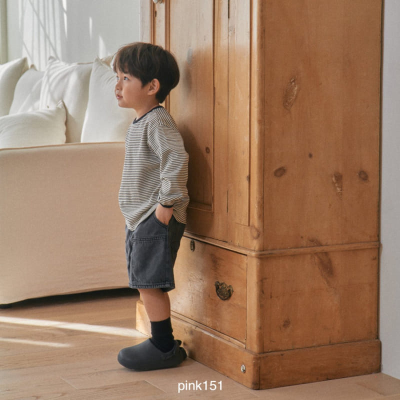 Pink151 - Korean Children Fashion - #designkidswear - Color Piping Tee - 8