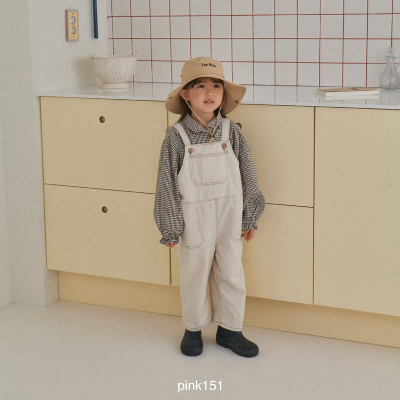 Pink151 - Korean Children Fashion - #designkidswear - Bold Dungarees Pants - 10