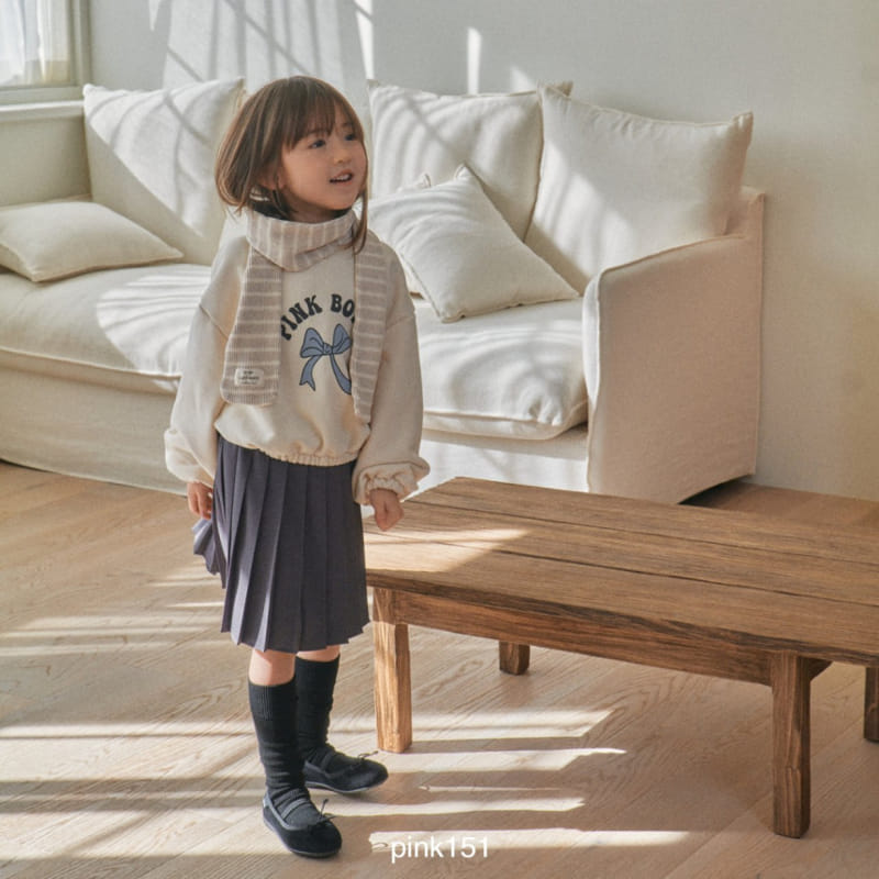 Pink151 - Korean Children Fashion - #discoveringself - Ribbon Sweatshirt - 10