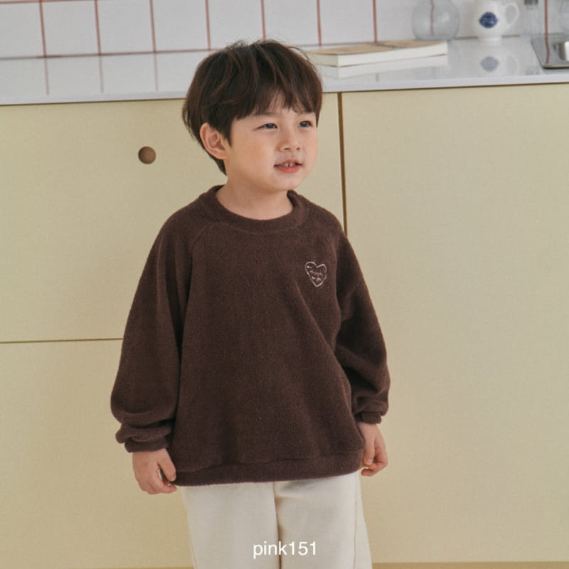 Pink151 - Korean Children Fashion - #discoveringself - Heart Terry Tee