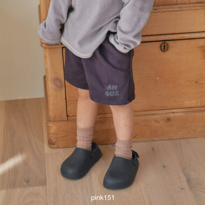 Pink151 - Korean Children Fashion - #discoveringself - Kaori Sweat Shorts - 3