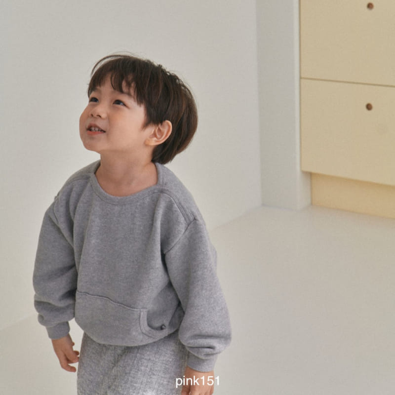 Pink151 - Korean Children Fashion - #discoveringself - Pocket Sweatshirt - 4