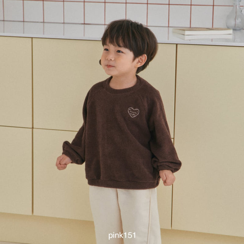 Pink151 - Korean Children Fashion - #fashionkids - Heart Terry Tee - 2