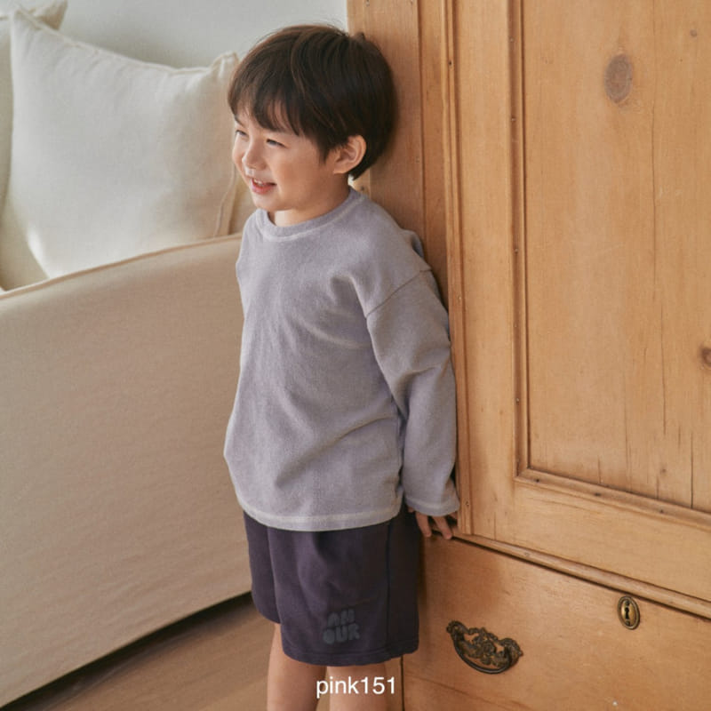 Pink151 - Korean Children Fashion - #fashionkids - Guy Piping Color Tee