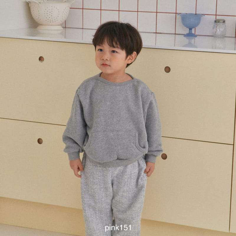 Pink151 - Korean Children Fashion - #kidsshorts - Pocket Sweatshirt - 5