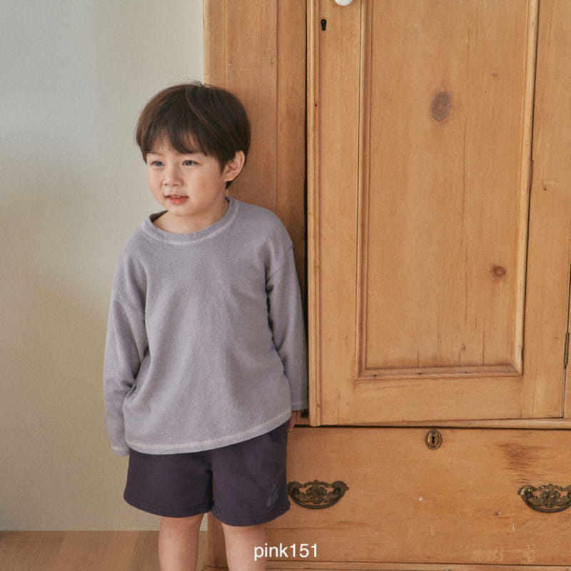 Pink151 - Korean Children Fashion - #kidsshorts - Guy Piping Color Tee - 2