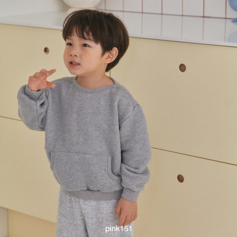 Pink151 - Korean Children Fashion - #kidsstore - Pocket Sweatshirt - 6
