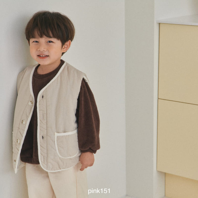 Pink151 - Korean Children Fashion - #littlefashionista - Piping Vest - 2