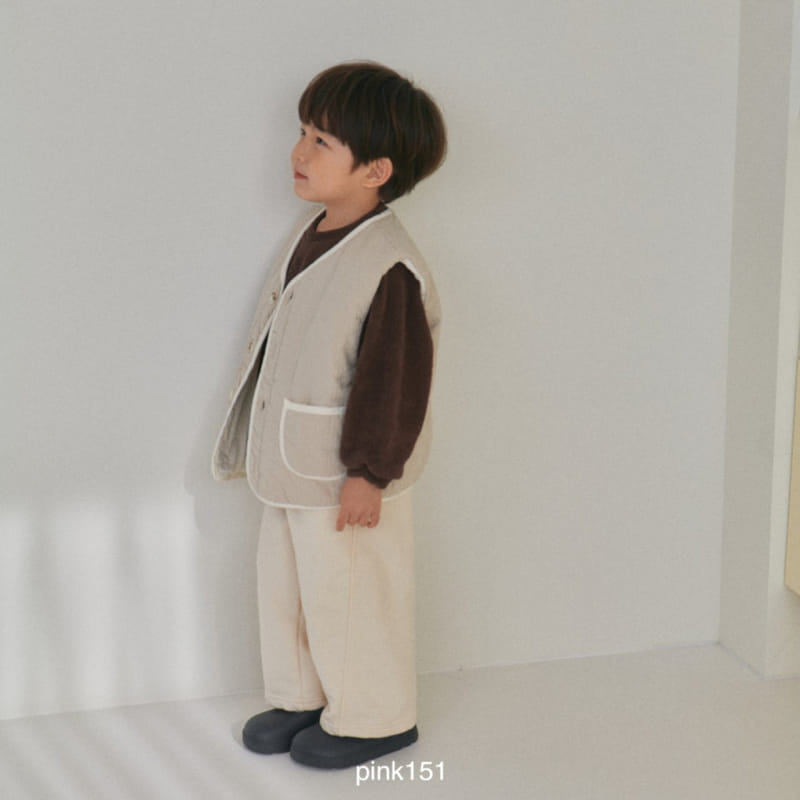 Pink151 - Korean Children Fashion - #magicofchildhood - Piping Vest - 3