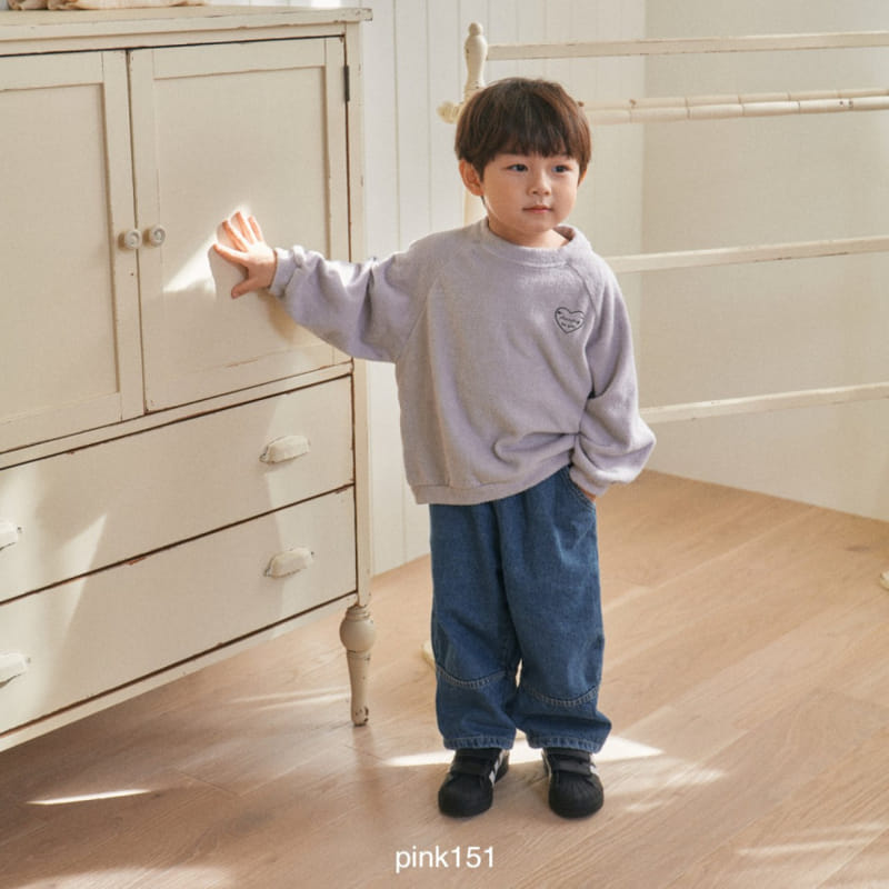 Pink151 - Korean Children Fashion - #minifashionista - Knee Slit Denim Pants - 6