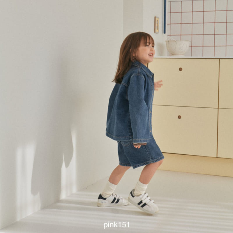 Pink151 - Korean Children Fashion - #minifashionista - Two Pocket Denim Jacket - 7