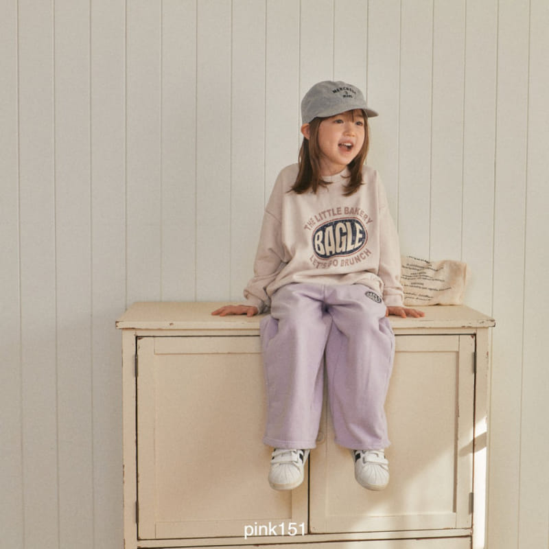 Pink151 - Korean Children Fashion - #todddlerfashion - Bagel Sweatshirt