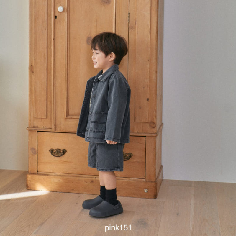 Pink151 - Korean Children Fashion - #todddlerfashion - Two Pocket Denim Jacket - 9