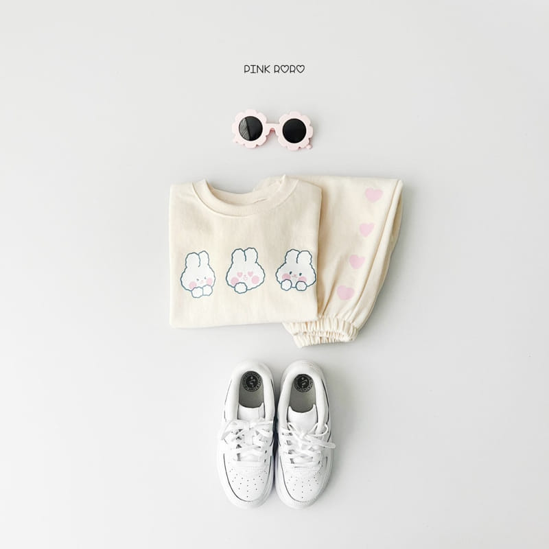 Pinkroro - Korean Children Fashion - #Kfashion4kids - Bunny Bunny Sweatshirt - 10