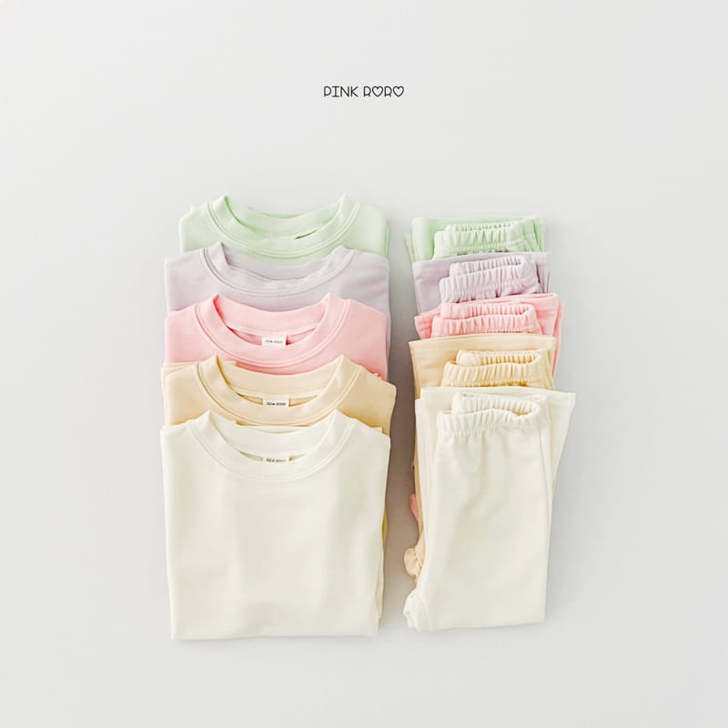 Pinkroro - Korean Children Fashion - #childrensboutique - RoRo Pastel Top Bottom set - 5