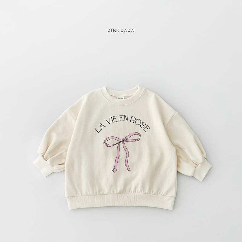 Pinkroro - Korean Children Fashion - #discoveringself - Ribbon Sweatshirt - 6